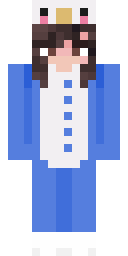 Royal Blue Coat Minecraft skin