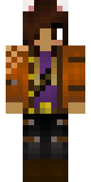 Fox Ear Rogue Minecraft skin