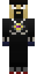 Gilded Shadow King Minecraft skin