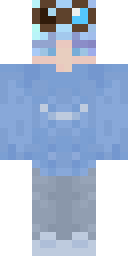 Glacier Goggles Boy Minecraft skin