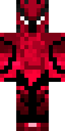 Crimson Symbiote Minecraft skin