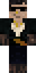 Gold Chain Cap Minecraft skin