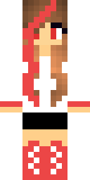Red Riding Girl Minecraft skin