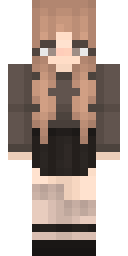 Beige Skirt Girl Minecraft skin