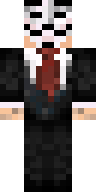 Masked Anon Suit Minecraft skin