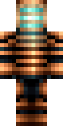 Rig Suit Orange Minecraft skin