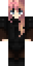 Rose Punk Girl Minecraft skin