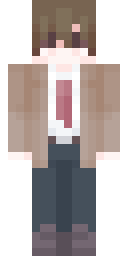Trench Tie Boy Minecraft skin