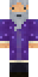 Purple Wizard Minecraft skin