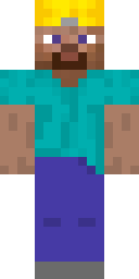 Gold Helm Steve Minecraft skin