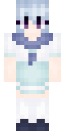 Sailor Frost Girl Minecraft skin
