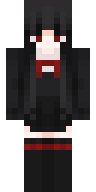 Crimson Trim Girl Minecraft skin
