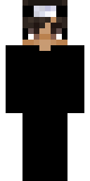 White Cap Noir Minecraft skin