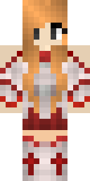 Crimson Knightess Minecraft skin