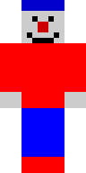 Snow Clown Red Minecraft skin