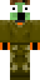 Olive Beast Suit Minecraft skin
