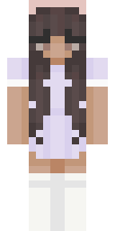 Pearl Dress Girl Minecraft skin