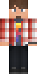 Lumber Plaid Red Minecraft skin