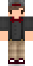 Bowtie Nerd Minecraft skin