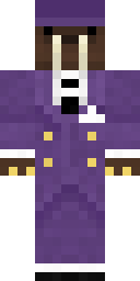 Bellhop Purple Minecraft skin
