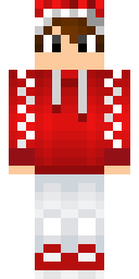 Peppermint Hood Boy Minecraft skin