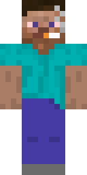 Miner Steve Minecraft skin