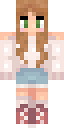 Linen Blouse Girl Minecraft skin