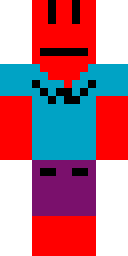 Red Head Blob Minecraft skin