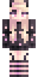 Sakura Stripes Minecraft skin