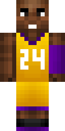 Gold 24 Jersey Minecraft skin