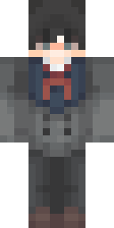 Scarf Suit Boy Minecraft skin