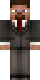 Suited Steve Minecraft skin