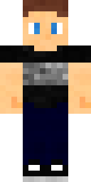 Gray Tee Boy Minecraft skin