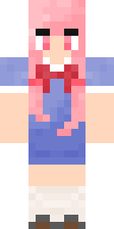 Cupcake Pink Girl Minecraft skin