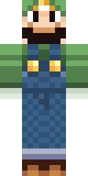 Green Plumber Minecraft skin