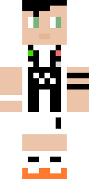 Zebra Fit Boy Minecraft skin
