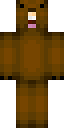 Brown Bear Onesie Minecraft skin