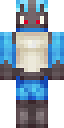 Aura Fighter Minecraft skin