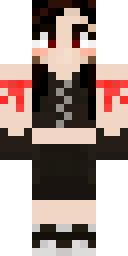 Corset Goth Girl Minecraft skin