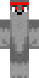 Gray Falcon Minecraft skin