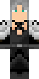 Silver Swordsman Minecraft skin