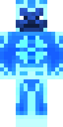 Runic Frost Spirit Minecraft skin