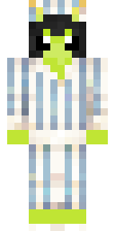 Alien sleep Minecraft skin