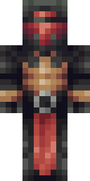 Blood Samurai Mask Minecraft skin
