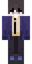 Purple Tie Businessman Minecraft skin