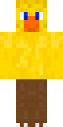 Cheerful Yellow Duckling Minecraft skin