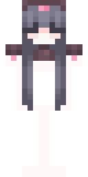 White Gown Maiden Minecraft skin
