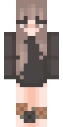 Cozy Brunette Girl Minecraft skin