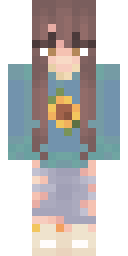 Sunny Summer Schoolgirl Minecraft skin