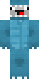 Cool Shark Hood Minecraft skin